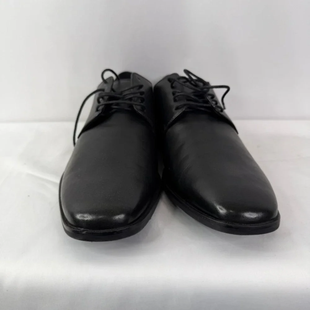 Cole Haan Air Kilgore Plain Oxford Black Nappa Leather Dress Shoes‎ Mens 12